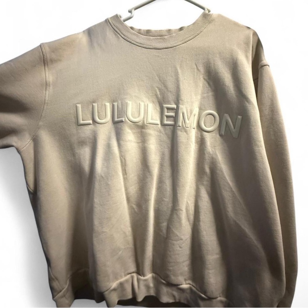 Lululemon Tan Sweatshirt